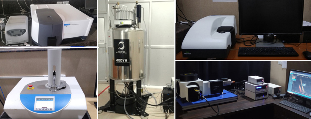 View of Sophisticated Instruments at Central Instrumentation Facilities