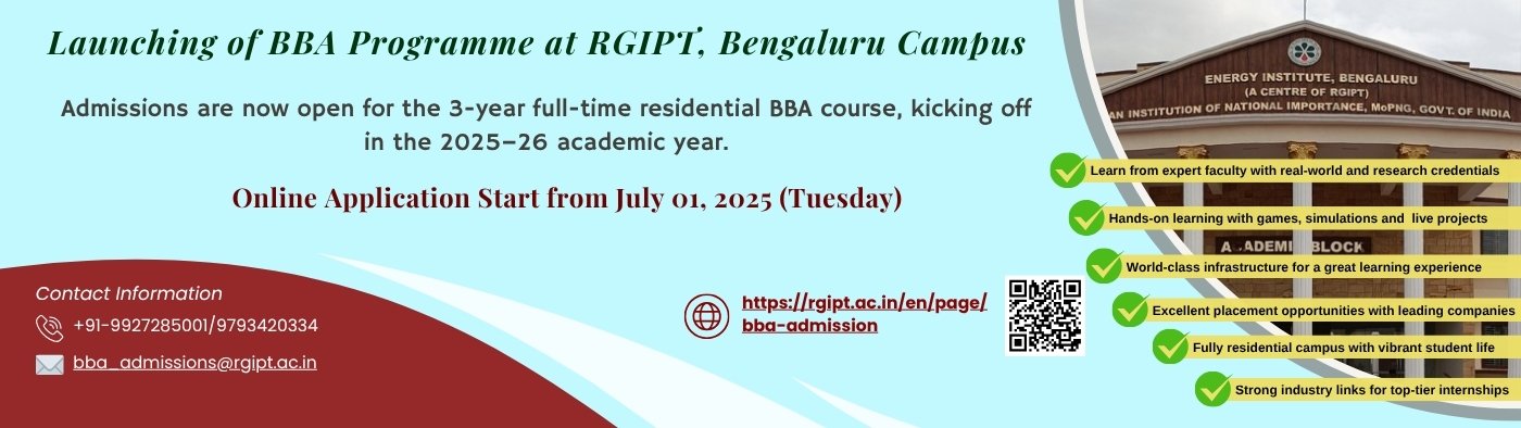 BBA Admission 2025