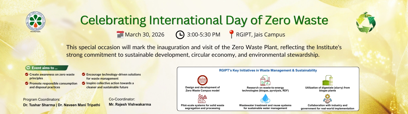 International Day of Zero Waste 2026