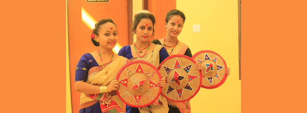 Bihu Performance by students of AEI Sivasagar