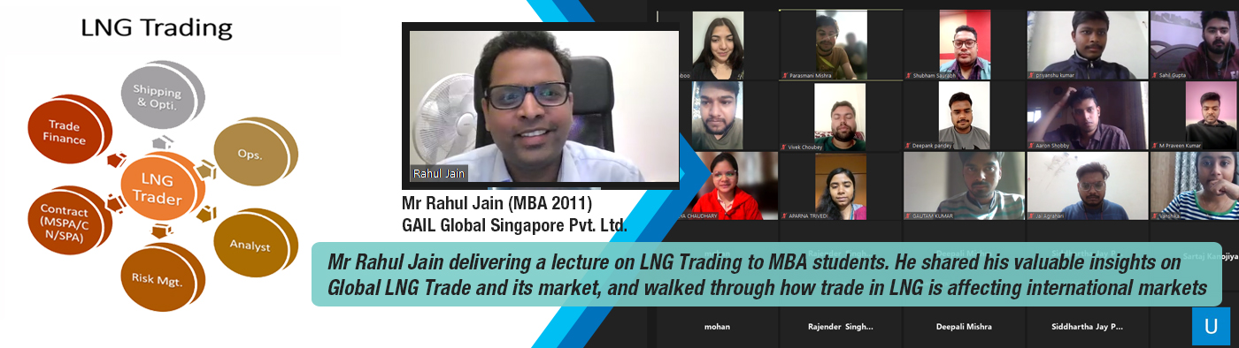 Mr Rahul Jain sharing his valuable insights on Global LNG Trade and its market || December 17, 2022