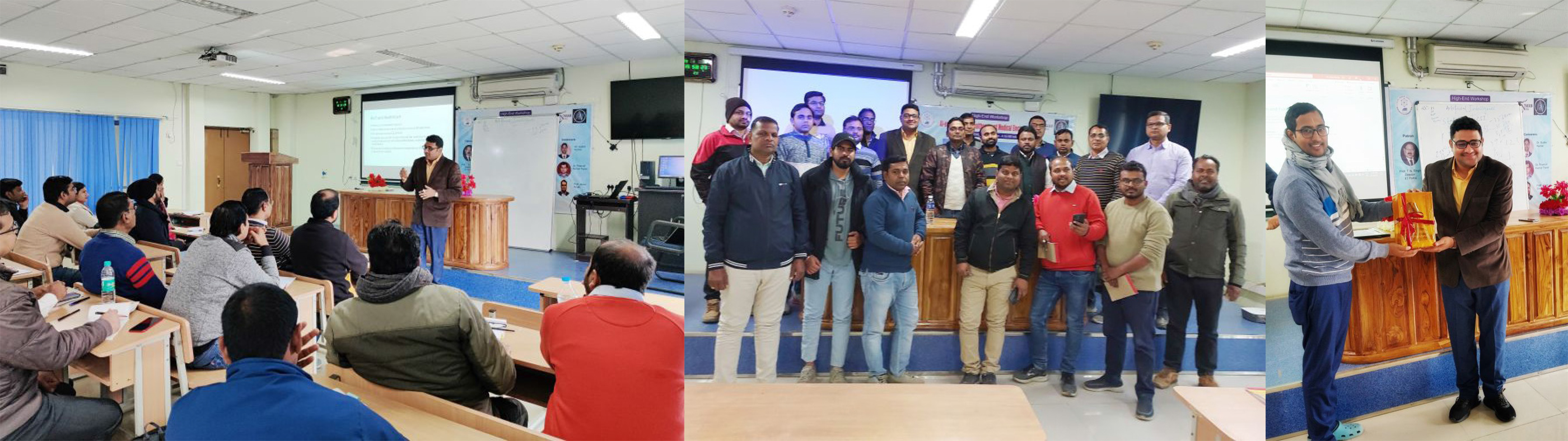 Dr Ankur Pandey, Assistant Professor delivering an Invited Lecture at a SERB Sponsored High End Workshop on AI-enabled IoT for Healthcare and Medical Electronics || Indian Institute of Technology, Patna || January 20, 2023 