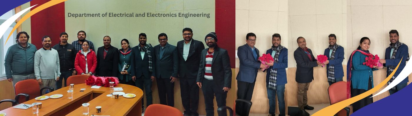 CDAC Kolkata officials visited the Department for collaborative research on 22 December 2023