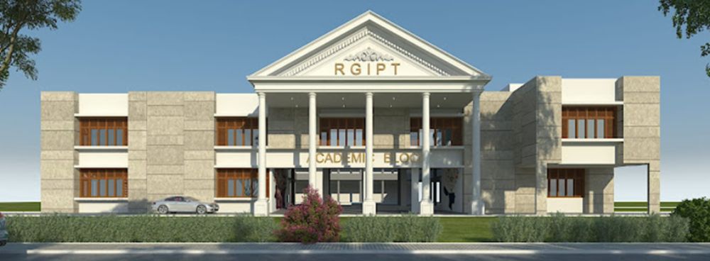 An architectural view of Academic Block at, New Green Permanent Campus situated at Kambalipura, Hosakote, Bengaluru