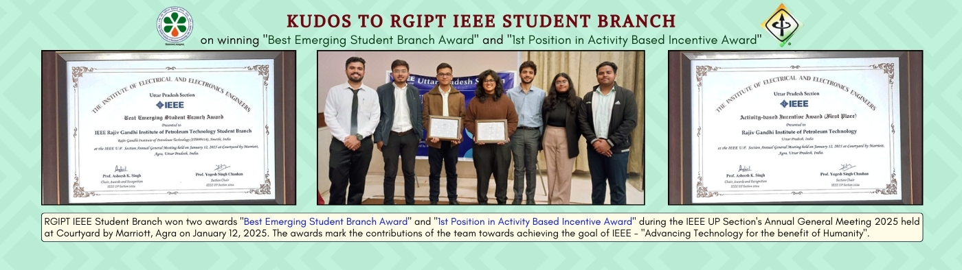 Kudos to RGIPT IEEE Student Branch