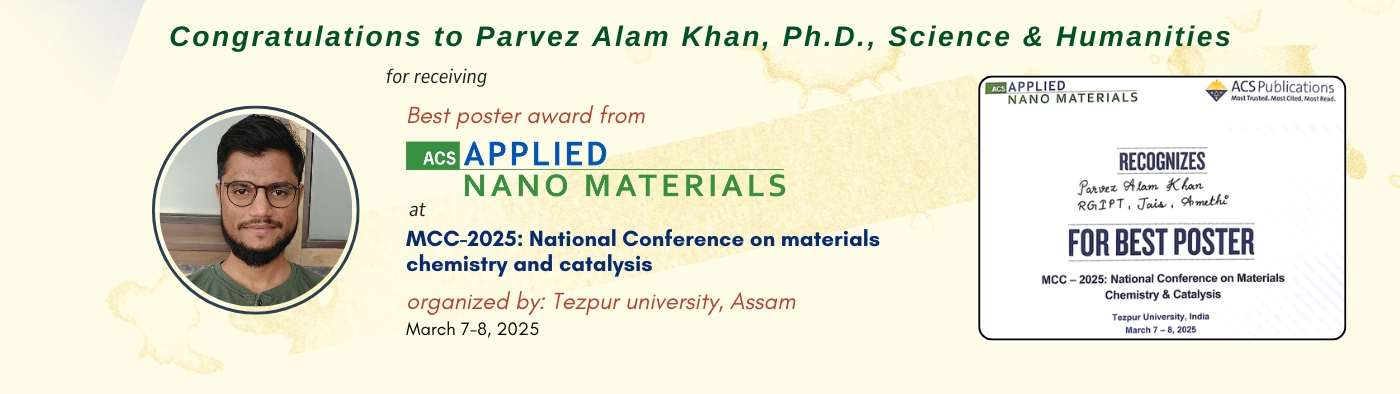 Kudos to Parvez Alam Khan and Dr Arshad Aijaz