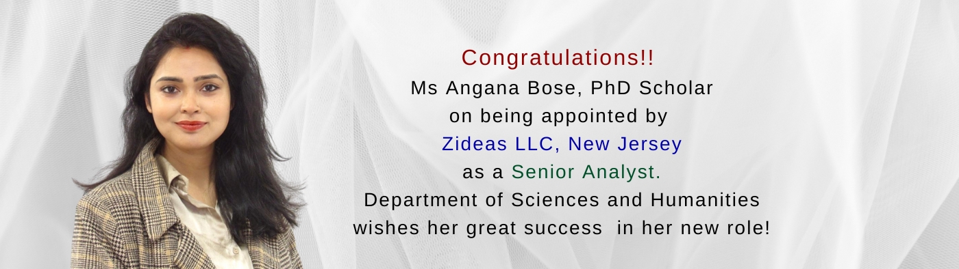 Kudos to Ms Angana Bose!