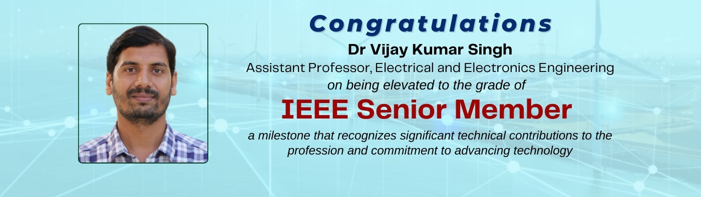 Kudos to Dr Vijay Kumar Singh!