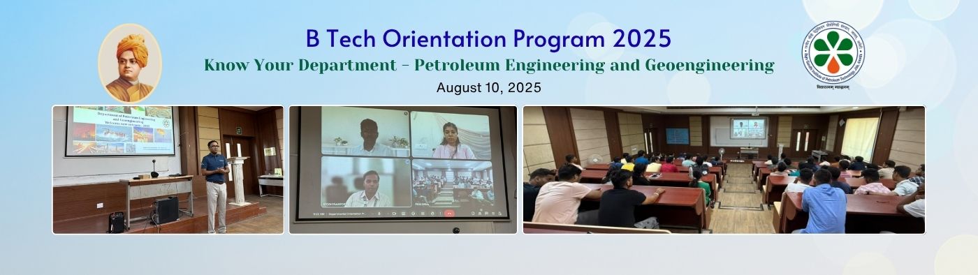 B Tech Orientation 2025