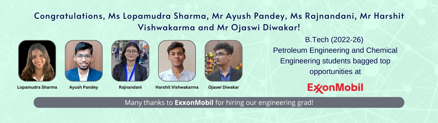 Kudos to Selected Students!
