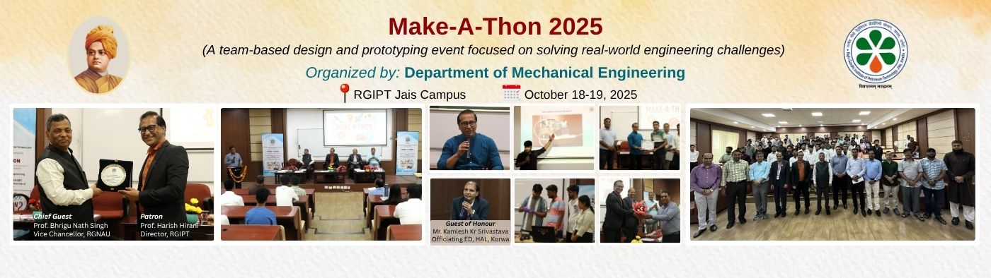 Glimpses of MAKE-A-THON 2025