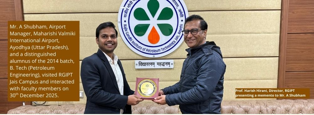 Distinguished Alumnus Visit || December 30, 2025