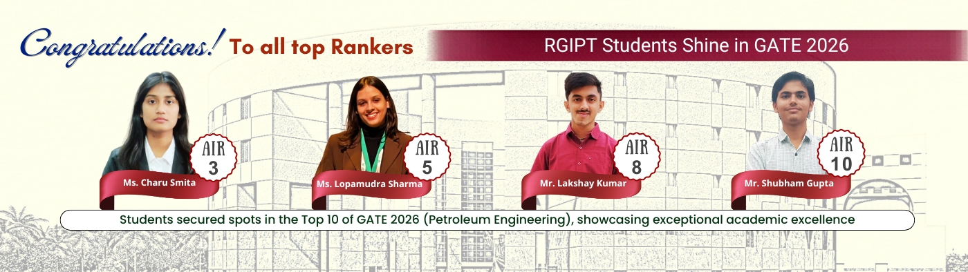 Kudos to all Top Rankers!