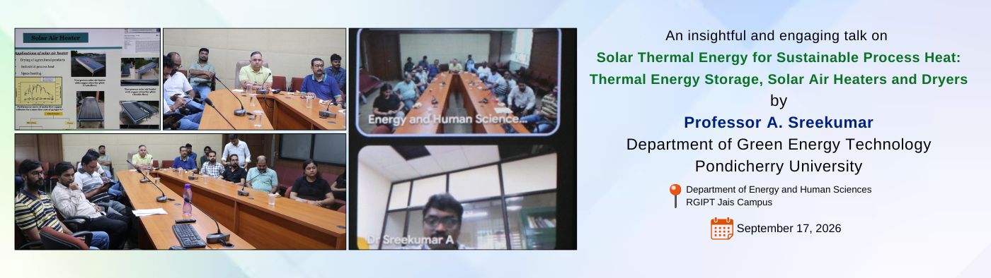 An insightful talk by Professor A. Sreekumar, Pondicherry University || September 17, 2026