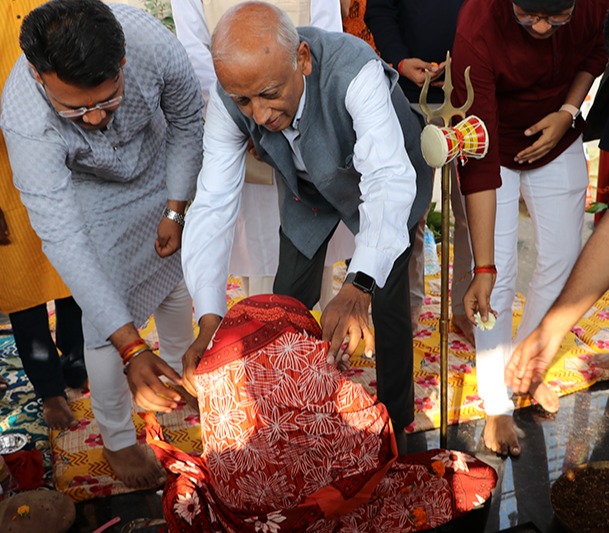 Inauguration of Narmadeshwar Mandir 