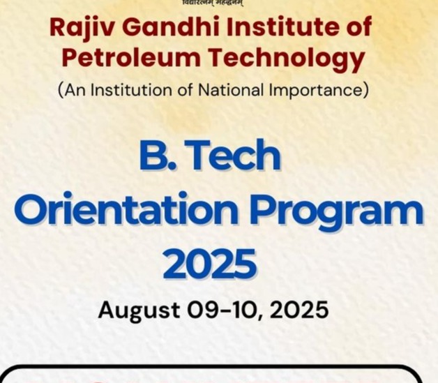 B Tech Orientation 2025