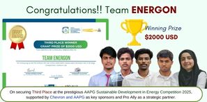 Congratulations!! Team ENERGON