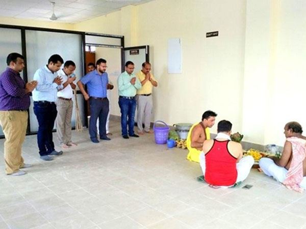 “Griha Pravesh” puja at RGIPT, Assam Centre
