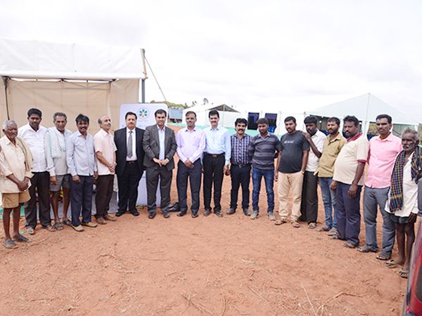 Bhoomi Pooja at Kambalipura Land Date: 05-08-2018
