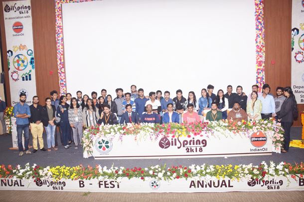 The Annual B-Fest of Department of Management Studies, RGIPT &quot;OilSpring 2K18&quot;