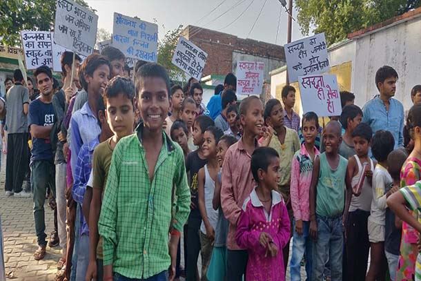 Swacch Bharat Awareness Rally on 2nd Oct 2018 by Team Arpan - RGIPT&apos;s Social Club &amp; an NGO