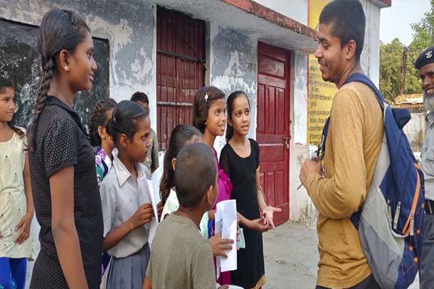 Swacch Bharat Awareness Rally on 2nd Oct 2018 by Team Arpan - RGIPT&apos;s Social Club &amp; an NGO