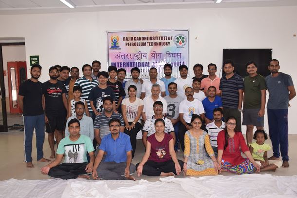RGIPT Celebrated 4th International Yoga Day 21st June 2018