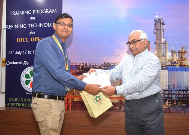 A two week training program on Refining Technology for IOCL Officers