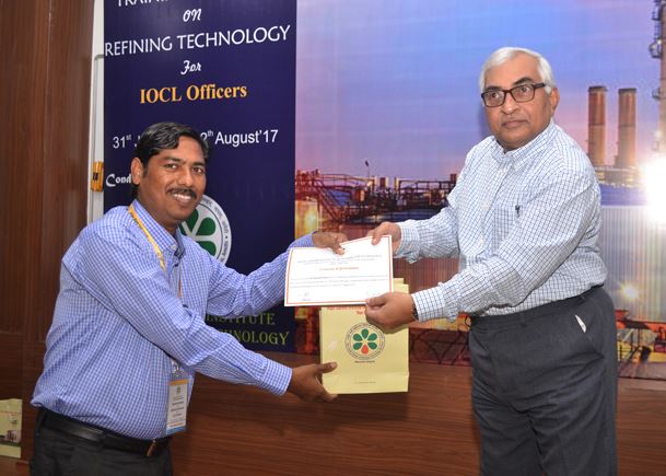 A two week training program on Refining Technology for IOCL Officers