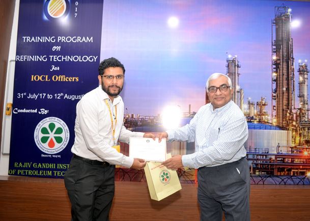 A two week training program on Refining Technology for IOCL Officers