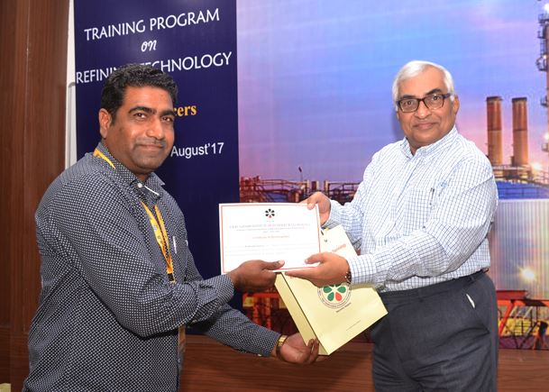 A two week training program on Refining Technology for IOCL Officers