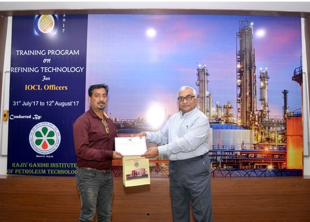 A two week training program on Refining Technology for IOCL Officers