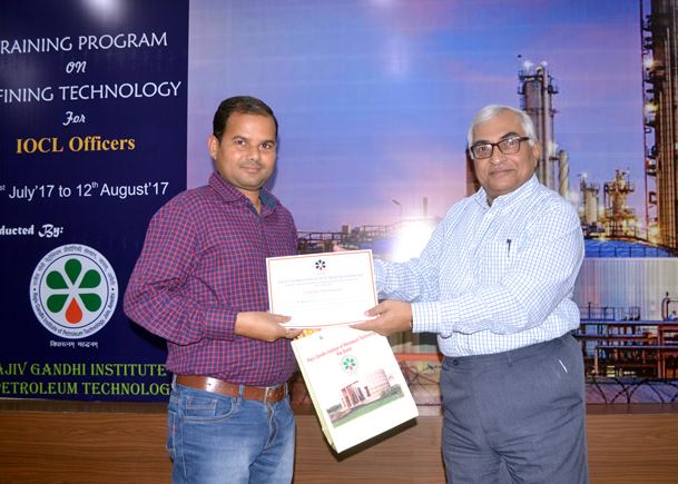 A two week training program on Refining Technology for IOCL Officers
