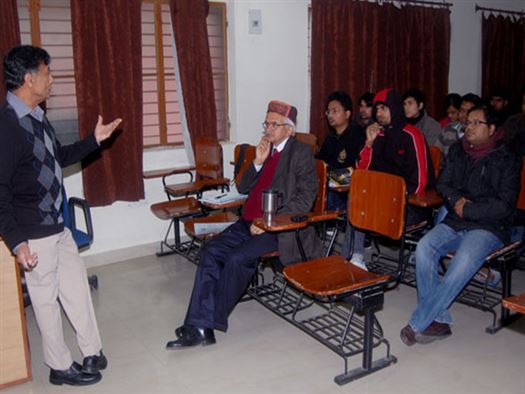 Lectures by Mr Bipin Vora, UOP