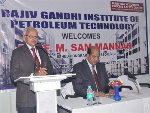 A talk on ‘Process Safety’ by Prof. M. Sam Mannan