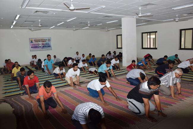 RGIPT Celebrates International Yoga Day -2017