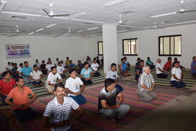 RGIPT Celebrates International Yoga Day -2017