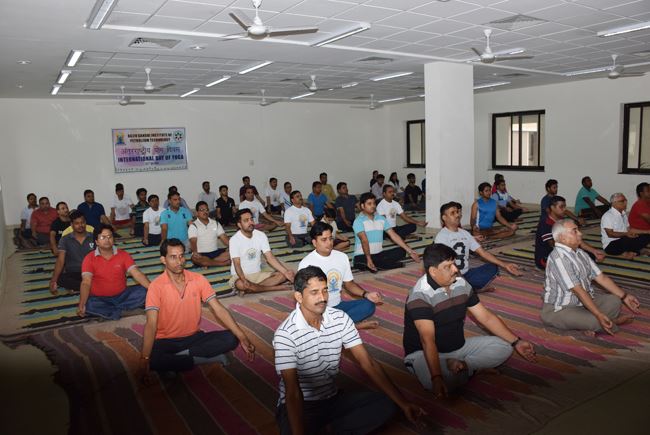 RGIPT Celebrates International Yoga Day -2017