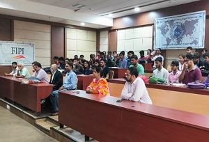 Students and Faculty members during the event of FIPI Student Chapter