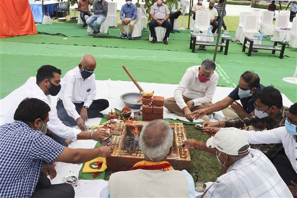 Foundation Stone Laying Ceremony