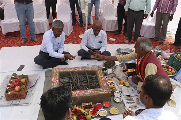 Foundation Stone Laying Ceremony