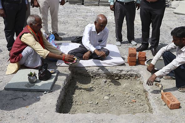 Foundation Stone Laying Ceremony