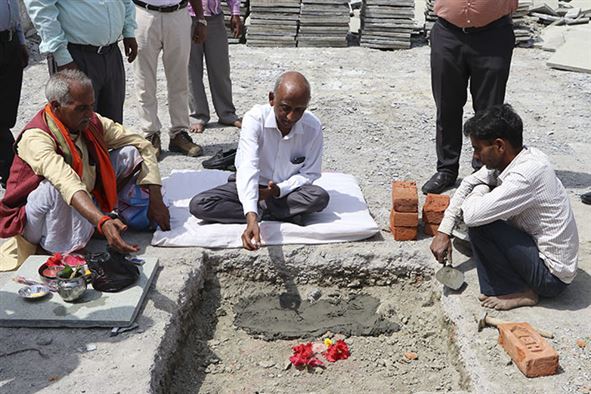 Foundation Stone Laying Ceremony