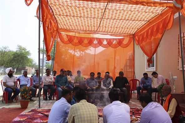 Inauguration Puja of CPWD Office