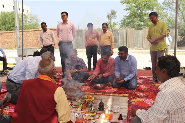 Inauguration Puja of CPWD Office