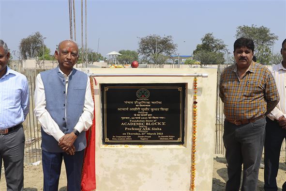  Bhoomi Pujan of Academic Building 5
