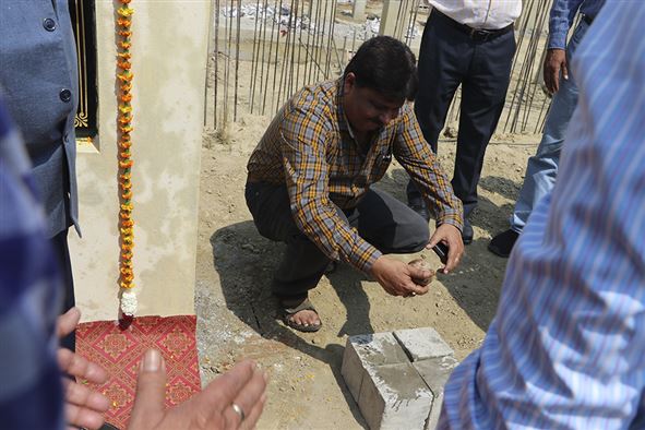  Bhoomi Pujan of Academic Building 5