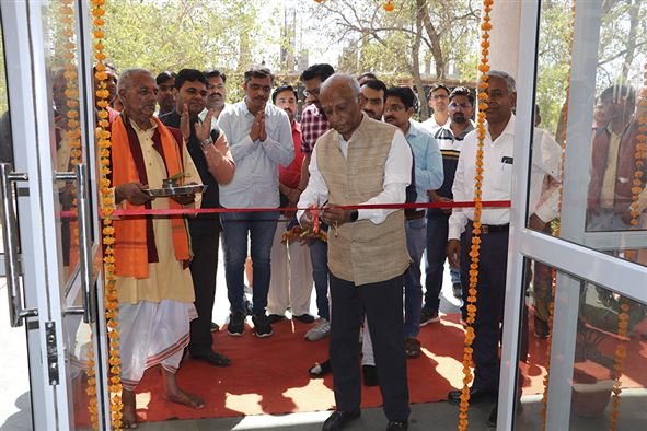 Inauguration Puja of Workshop cum Incubation Center Building