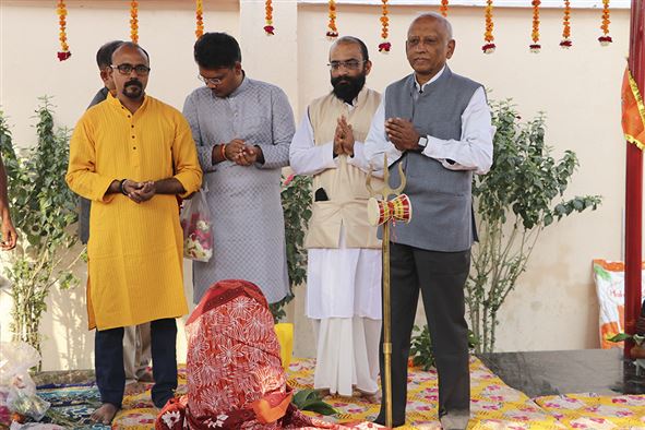 Inauguration of Narmadeshwar Mandir