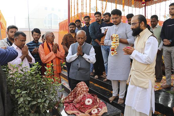 Inauguration of Narmadeshwar Mandir
